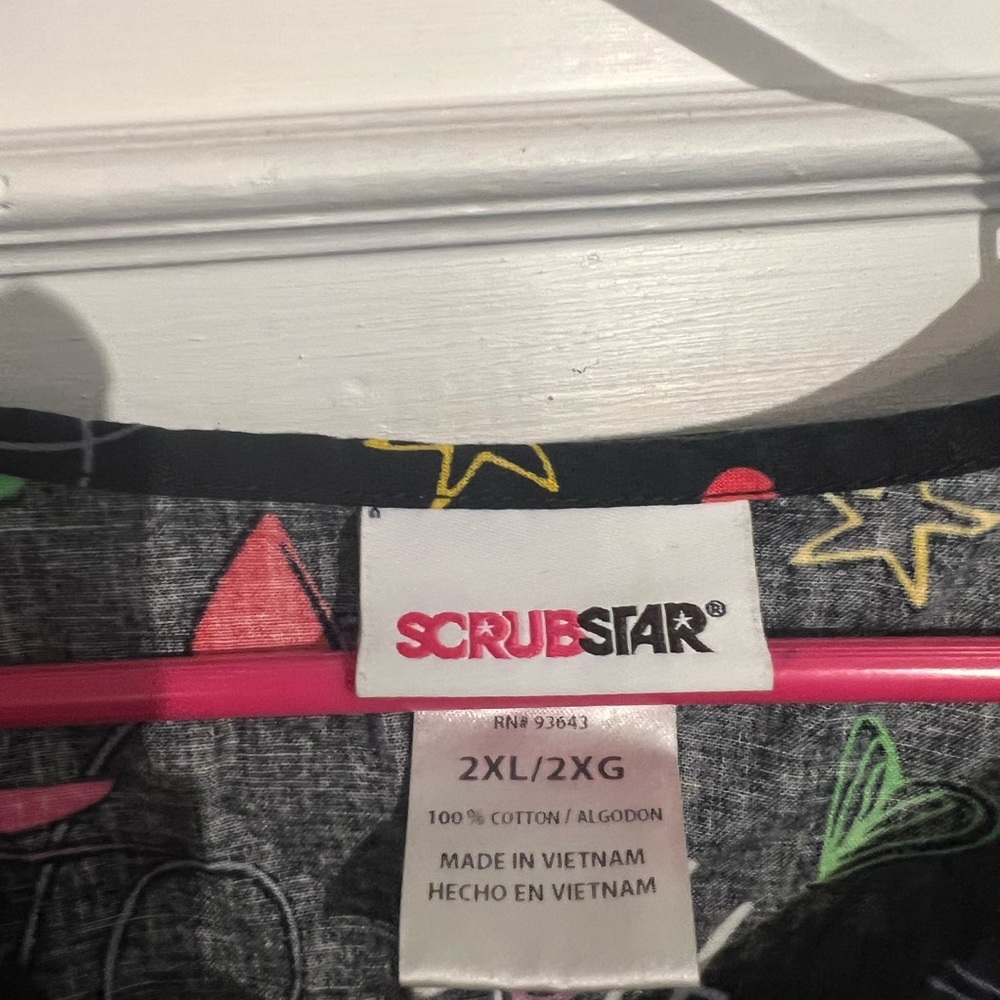 Scrub top - Picture 2 of 2